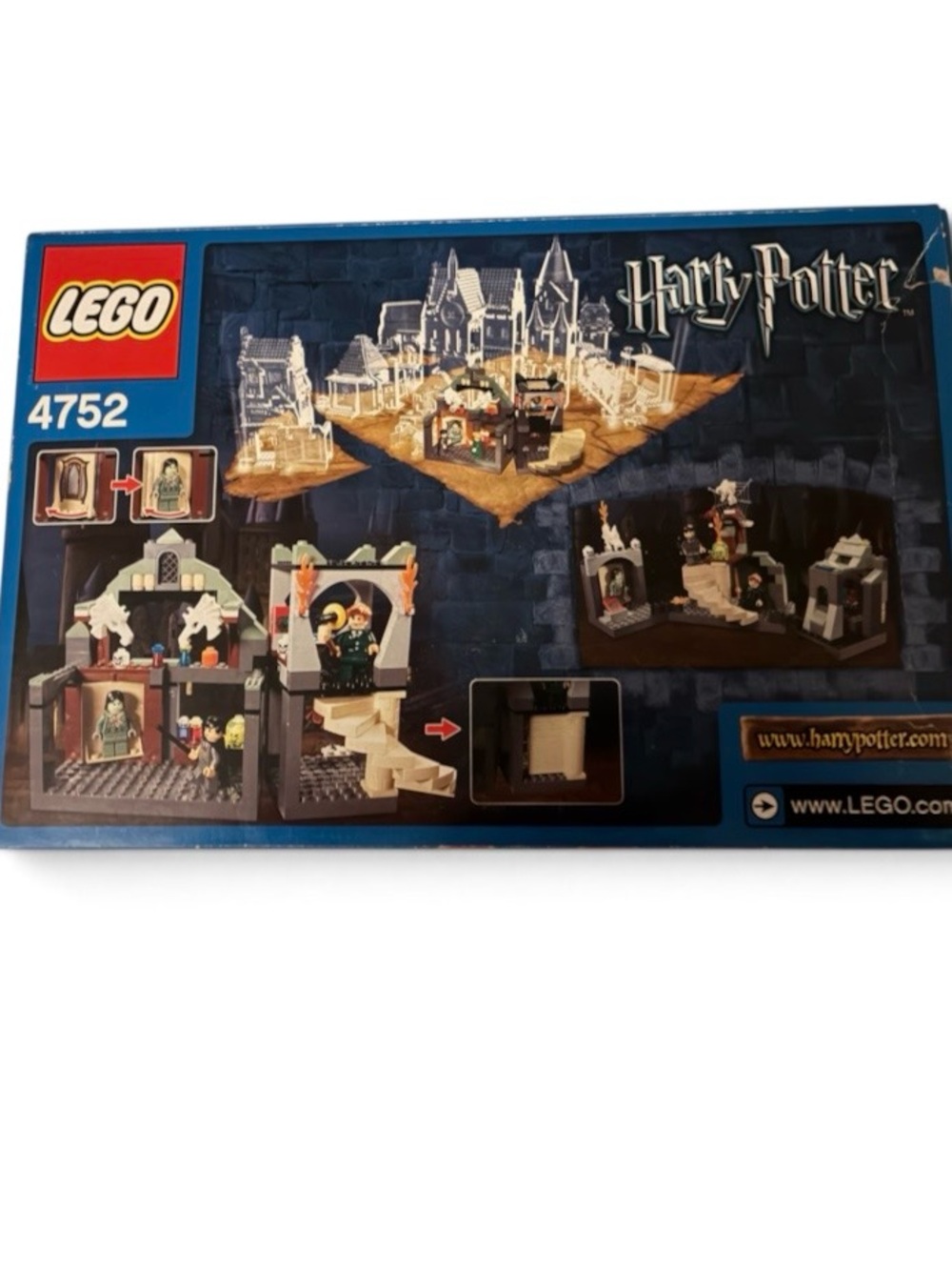 LEGO Harry Potter Dark Blue Gray and White 4752 Playset